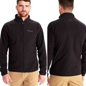 Marmot Men’s fleece jacket. XXL Black